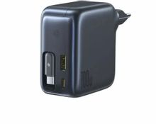 Изображение товара Сетевое зарядное устройство BASEUS EnerCore CJ11,  USB-A,  2xUSB-C, USB-C, 100Вт, 5A, черный