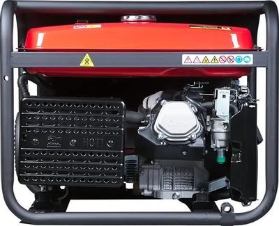 Бензиновый генератор FUBAG BS 7500 A ES DUPLEX, 220 В, 7.3кВт, с ...