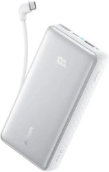 Изображение товара Внешний аккумулятор (Power Bank) ANKER Zolo,  20000мAч,  белый [a110eh21]