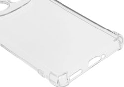 Чехол (клип-кейс) PERO CC02, для Xiaomi Redmi Note 14 Pro Plus, противоударный, прозрачный