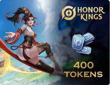 Изображение товара Пополнение игровой валюты HONOR OF KINGS 400 Tokens онлайн Россия
