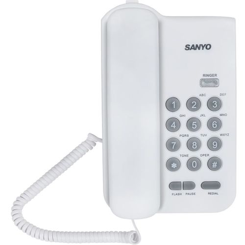 Проводной телефон Sanyo RA-S108W, белый