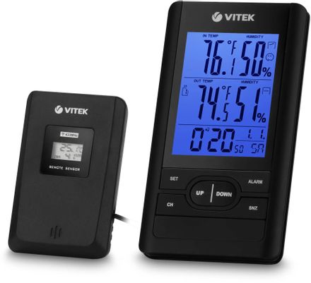 Погодная станция Vitek VT-3532, черный