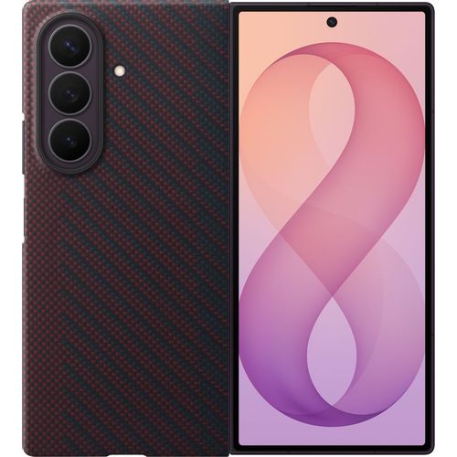 Чехол (клип-кейс) Samsung Carbon Magnet Case, для Samsung Galaxy Z Fold8 Ultra, фиолетовый [ef-kf976sregru]