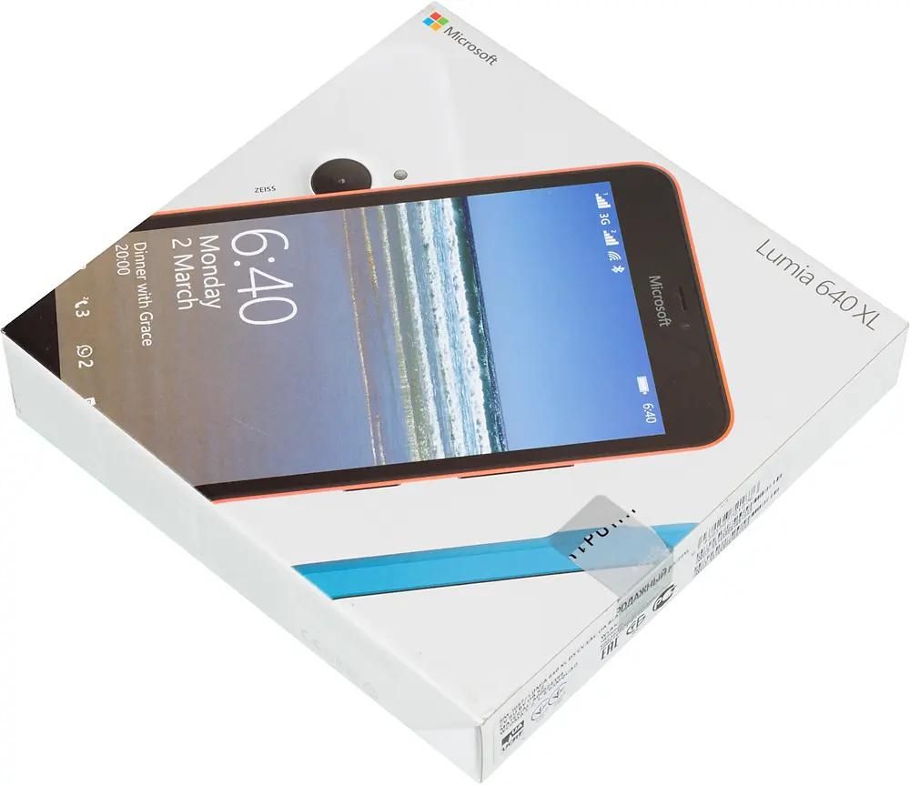 Характеристики Смартфон Microsoft Lumia 640 XL Dual Sim черный (293302)  смотреть в СИТИЛИНК