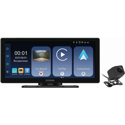 Автомобильный монитор Digma Smart Screen Mi1000 Dual