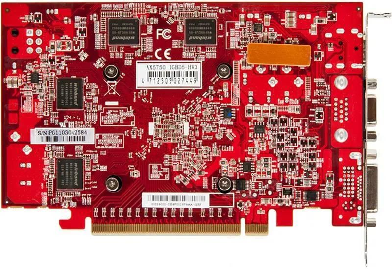 PowerColor AMD Radeon HD 5750 1 GDDR5 Ret ax5750 1gbd5 hv3 598860