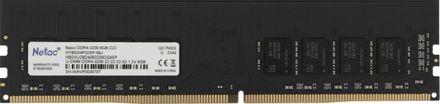 Оперативная память NETAC Basic NTBSD4P32SP-08J DDR4 - 1x 8ГБ 3200МГц, DIMM, Ret
