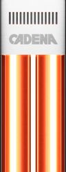 Инфракрасный обогреватель Cadena GLW-1,0, серый/белый