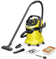 Изображение товара Строительный пылесос Karcher WD 5 Control P 25/5/22 мощностью 1200 Вт с объемом 25 л Изображение товара Строительный пылесос Karcher WD 5 Control P 25/5/22 мощностью 1200 Вт с объемом 25 л