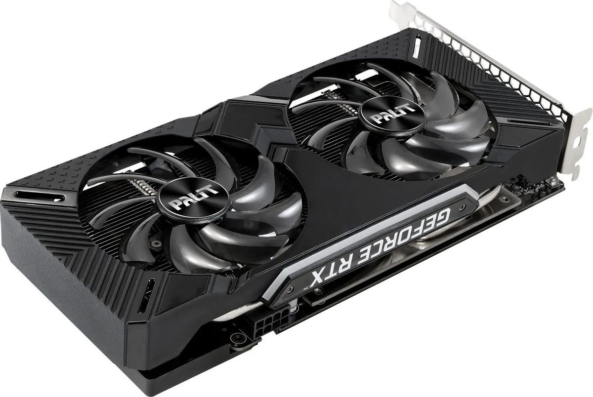 Видеокарта Palit NVIDIA GeForce RTX 2060 PA-RTX2060 DUAL12G 12ГБ GDDR6, Ret  [ne62060018k9-1160c] – купить в Ситилинк | 1642608