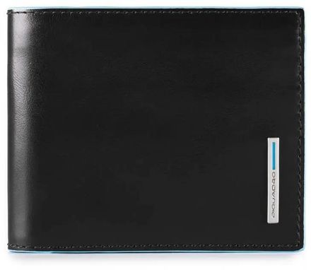 Кошелек мужской Piquadro Blue Square, кожа натуральная, черный [pu3891b2r/n]