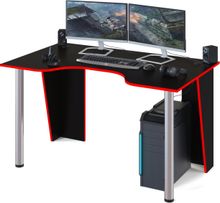 Изображение товара Стол игровой Сокол КСТ-18, ЛДСП, черный