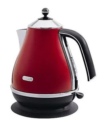 Чайник электрический DeLonghi KBO 2001.R, 2000Вт, красный