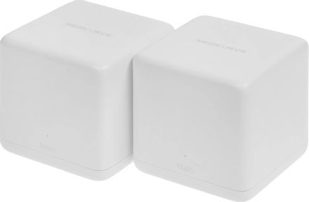 Бесшовный Mesh роутер MERCUSYS Halo H30G,  Wi-Fi 5,  AC1300,  2.4/5ГГц, 2 WAN/LAN, белый, 2 шт. в комплекте [halo h30g(2-pack)]