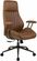 Изображение товара Кресло руководителя BRABIX Texas EX-571, на колесиках, экокожа/замшевая ткань, светло-коричневый [532942]