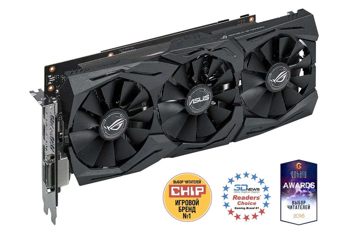 Asus gtx 1080 o8g top