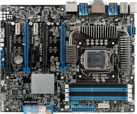Материнская плата ASUS P8Z77 WS, LGA 1155, Intel Z77, ATX, Ret