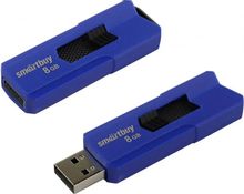 Флешка USB SMARTBUY Stream 8ГБ, USB2.0, синий [sb8gbst-b] – купить в ...