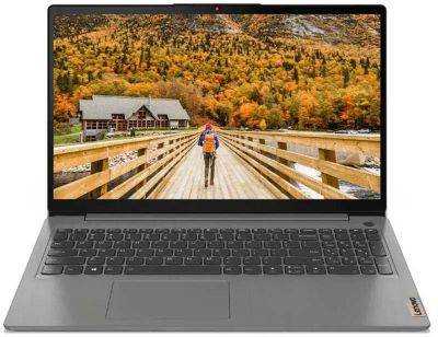 Ноутбук Lenovo IdeaPad 3 15ABA7 82RN00CVRK, 15.6", IPS, AMD Ryzen 5 5625U 2.3ГГц, 6-ядерный, 8ГБ DDR4, 256ГБ SSD,  AMD Radeon, без операционной системы, серый