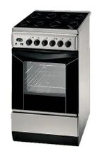 Электрическая плита Indesit K3C557 X/RU, стеклокерамика, серебристый ...
