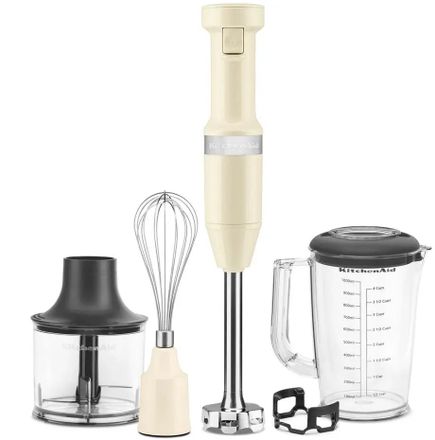 Блендер KitchenAid 5KHBV83EAC, погружной, кремовый