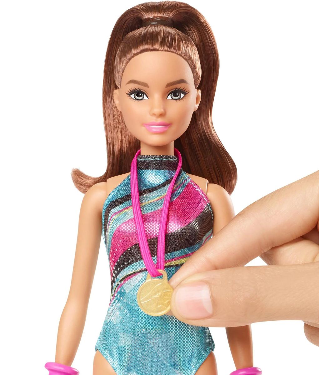 Игровой набор Barbie Семья Тереза-гимнастка из серии Приключения Барби в доме  мечты [ghk24] – купить в Ситилинк | 1433602