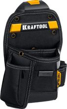 Изображение товара Сумка для инструментов Kraftool KP-8 черная желтая 9х17х26 см