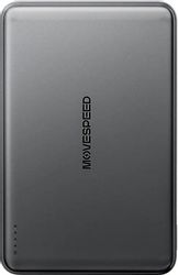Внешний аккумулятор (Power Bank) MOVESPEED MSP08,  10000мAч,  серый