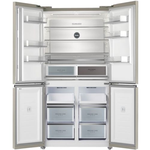 Холодильник двухкамерный TESLER RCD-547BI Full No Frost, Side by Side, инверторный, бежевый мрамор — цена и наличие Холодильник двухкамерный TESLER RCD-547BI Full No Frost, Side by Side, инверторный, бежевый мрамор