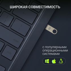 Флешка USB Digma DRIVE3 128ГБ, USB3.0, серебристый