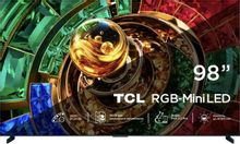 Изображение товара Телевизор TCL 98RM9L 4K Mini-LED HDR Smart TV с Dolby Atmos Изображение товара Телевизор TCL 98RM9L 4K Mini-LED HDR Smart TV с Dolby Atmos
