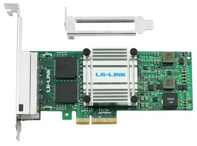Сетевая карта LR-Link 4 порта 10/100/1000Base-T – купить в Ситилинк ...