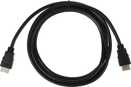 Кабель аудио-видео HDMI (m) - HDMI (m), ver 1.4, 2м, GOLD, черный
