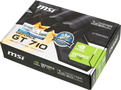 MSI NVIDIA GeForce GT 710 GT 710 1GD3H LP 1 DDR3 Low Profile Ret 352141