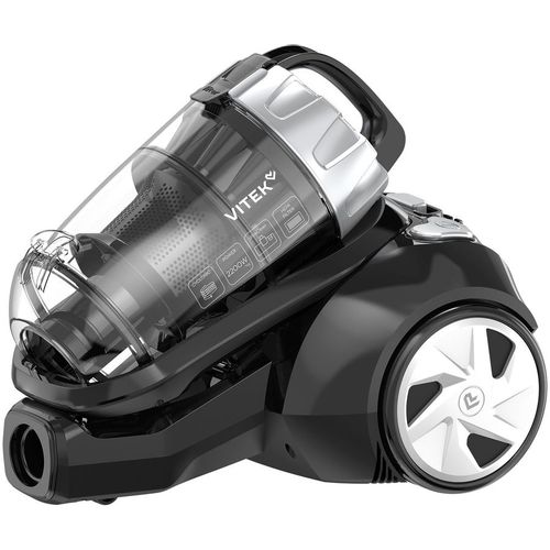 Пылесос Vitek VT-CV1230, 2200Вт, черный/серебристый