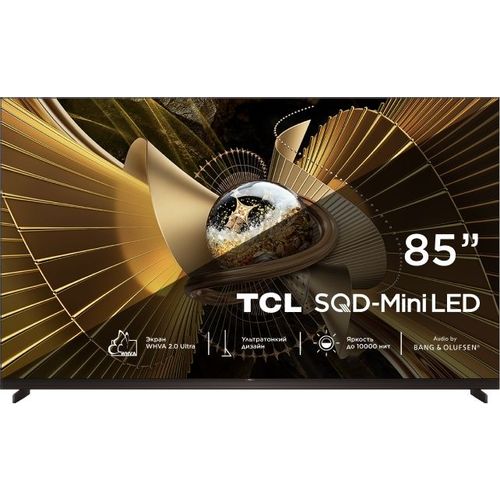 85″ Телевизор TCL 85X11L QLED, 4K Ultra HD, СМАРТ ТВ, Google TV, черный — цена и наличие 85″ Телевизор TCL 85X11L QLED, 4K Ultra HD, СМАРТ ТВ, Google TV, черный