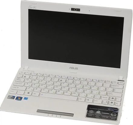 Нетбук ASUS Eee PC 1025C-WHI002B 10.1", Intel Atom N2800 1.86ГГц, 2-ядерный, 2ГБ DDR3, 320ГБ,  Intel GMA  3650, Windows 7 Home Basic, белый [90oa3fbi6212997e33eu]