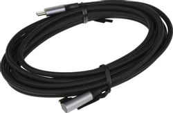 Кабель UGREEN US255, USB Type-C (m) - USB Type-C (m), 3м, серый / черный