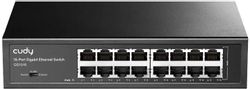 Коммутатор CUDY GS1016, неуправляемый