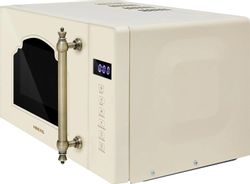 Микроволновая печь HIBERG i-VM 4088 YR, 800Вт, 20л, бежевый