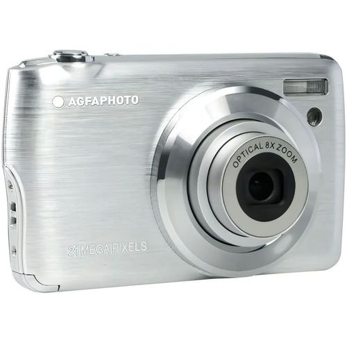 Цифровой компактный фотоаппарат AGFA DC8200SL, серебристый, чехол