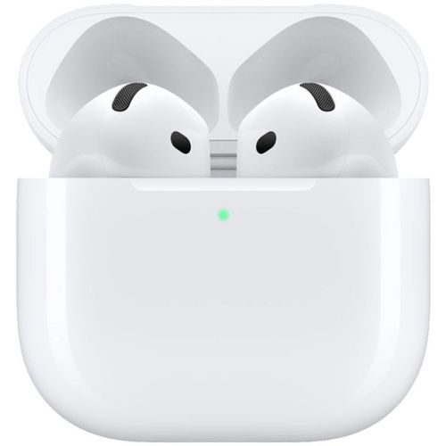 Наушники Apple AirPods 4 A3050,A3053,A3058, Bluetooth, вкладыши, белый [mxp63hn/a]