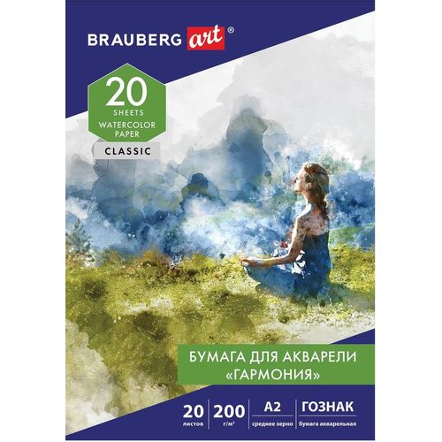 Папка BRAUBERG Classic 113211, A2, 10лист