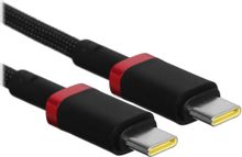 Изображение товара Кабель BASEUS P10377803U01-01, USB Type-C (m) - USB Type-C (m), 1м, красный / черный Изображение товара Кабель BASEUS P10377803U01-01, USB Type-C (m) - USB Type-C (m), 1м, красный / черный