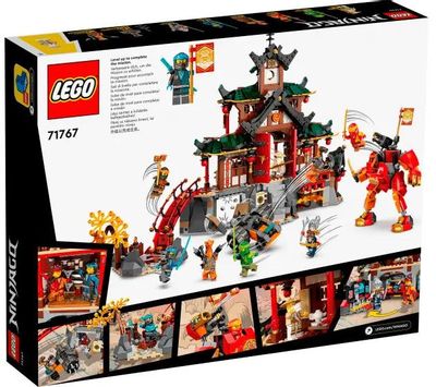 Ninjago dojo shop