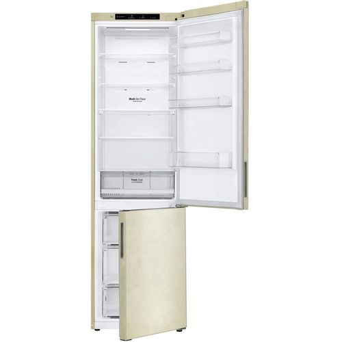 Холодильник двухкамерный LG GA-B509CECL Total No Frost, инверторный, бежевый