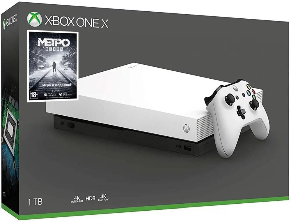 Microsoft Xbox One X 2 Metro Exodus Metro