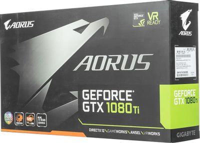 Gigabyte NVIDIA GeForce GTX 1080Ti GV N108TAORUS 11GD 11 GDDR5X OC Ret 458507