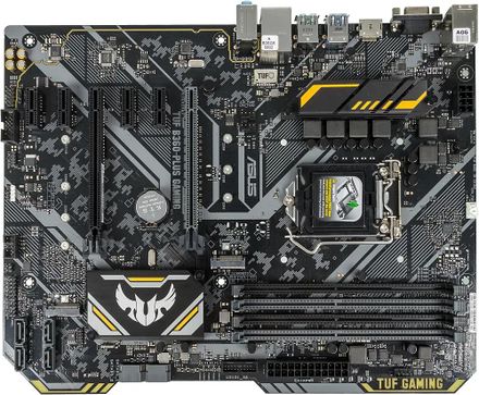 Материнская плата ASUS TUF B360-PLUS GAMING, LGA 1151v2, Intel B360, ATX, Ret